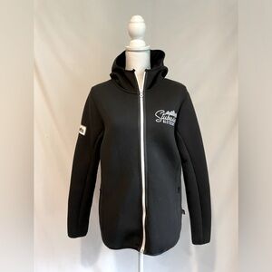 New Black Stubaier Gletcher Jacket-size fitted large (no tags)